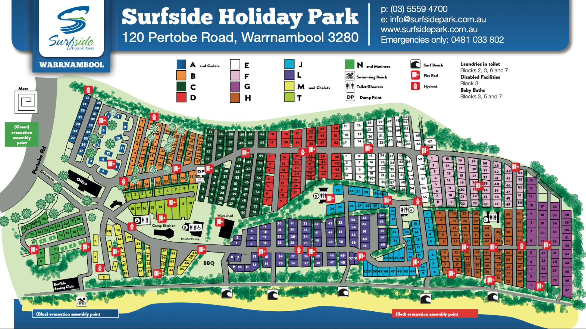 Surfside map