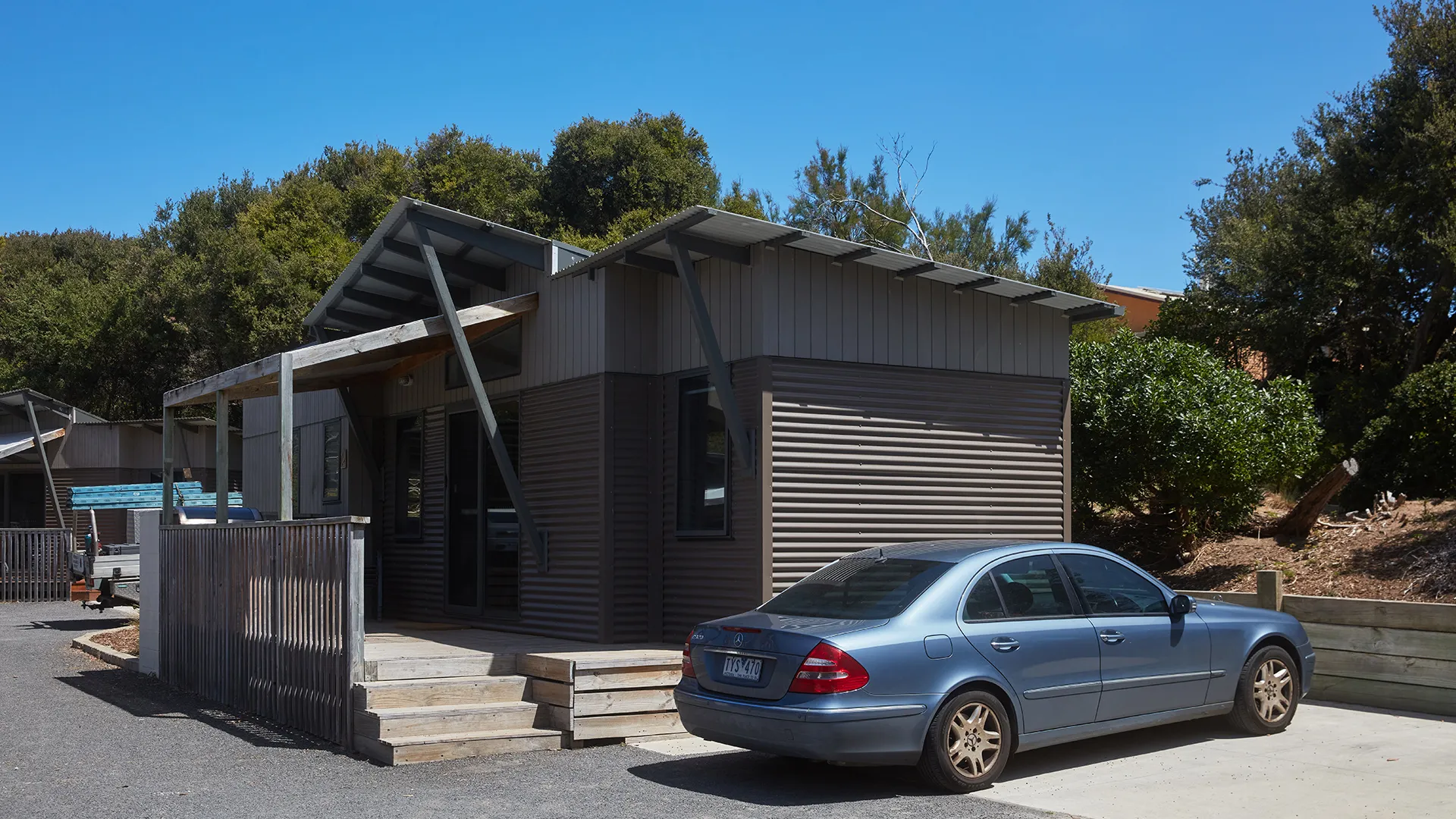 Beach Chalet Exterior